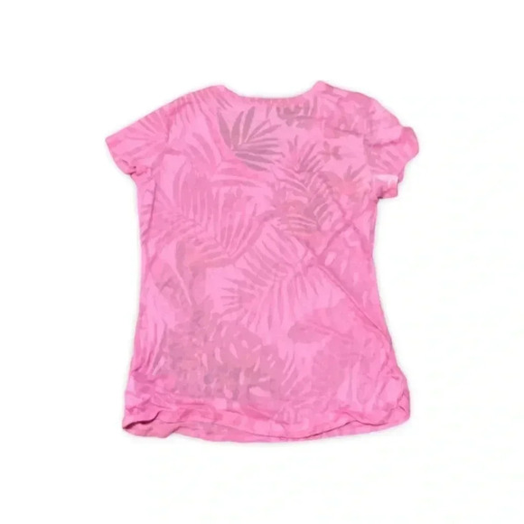 Vibrant Y2K Maurices Floral Pink Shirt - Picture 4 of 5